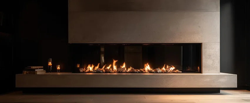 Gas Fireplace Ember Bed Design Services in East Ridge, Tennessee