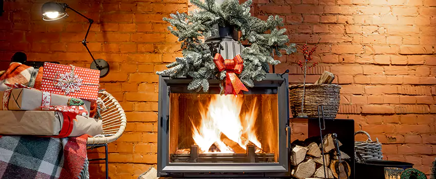 Travis Industries Linear Gas Fireplace Installation in East Ridge, Tennessee