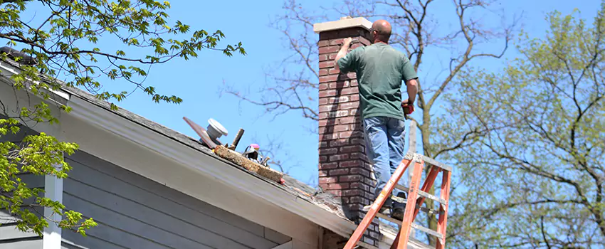 Vinyl and PVC Chimney Flashing Installation in East Ridge, TN