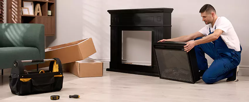 Old Rusted Metal Fireplace Repair And Replacement in East Ridge, TN